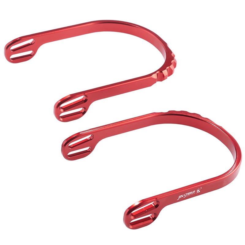 French spurs Jin Stirrups aluminum - 3054