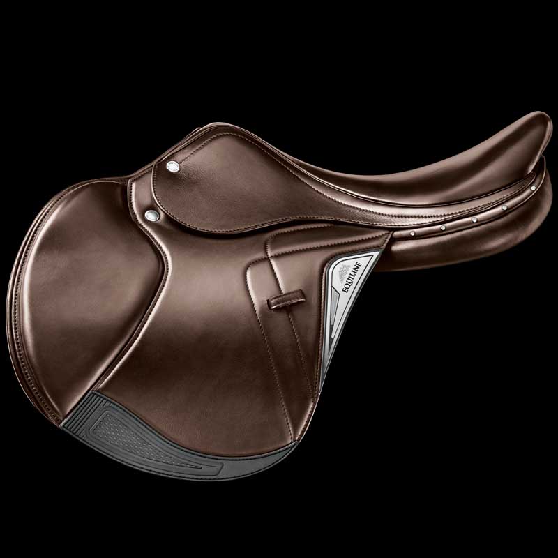 Jumping saddle equiline saddle division model closer with swarovski - 2752