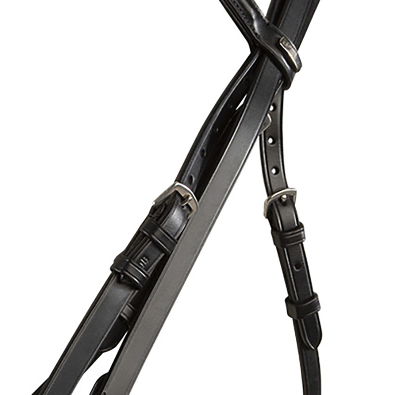 Dressage bridle Equestro leather italian - 2362