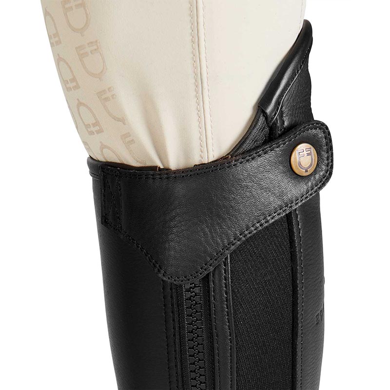 Half chaps shaped equestro leather model salisbury - 3563