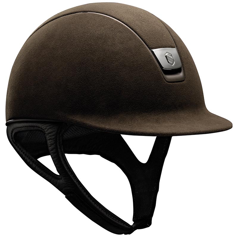 Helmet samshield model premium with front top alcantara - 3271