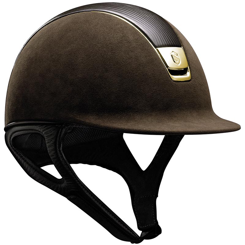 Helmet samshield model premium with front top leather - 3272