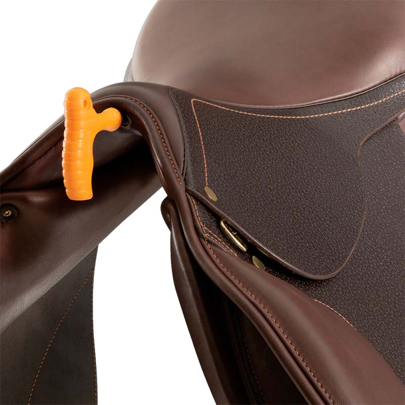 Acavallo jumping saddle veneziano model with adjustable gullet - 2835