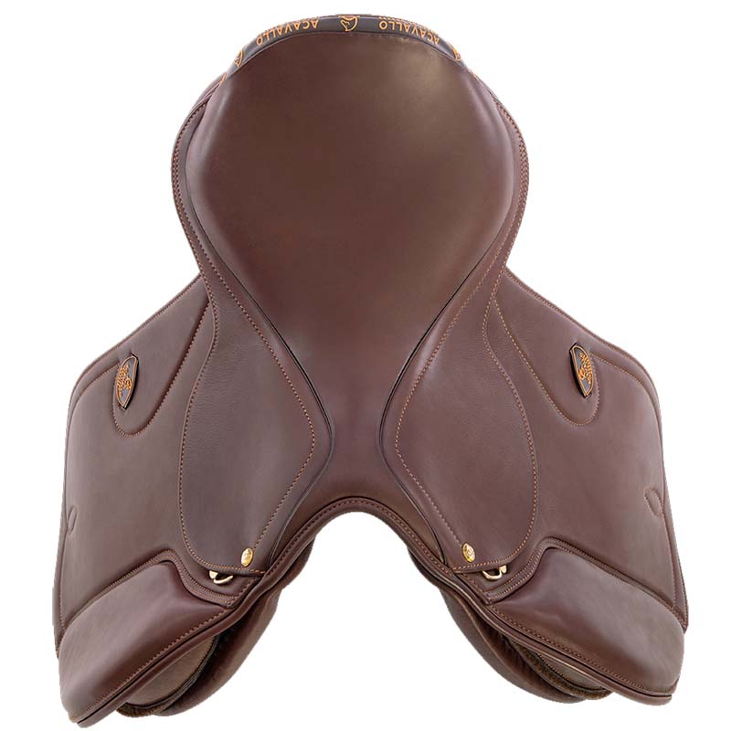 Acavallo jumping saddle botticelli model with adjustable gullet - 2836