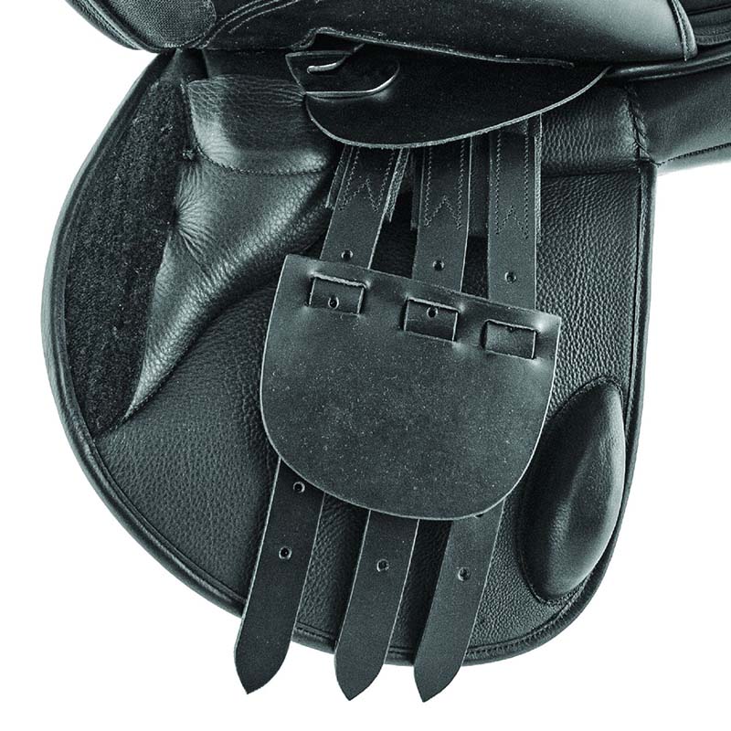 Supreme jumping saddle model sydney in double leather - 2838