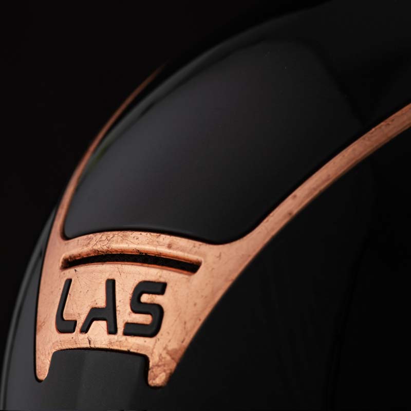 Las riding helmet opera with copper frame - 3291
