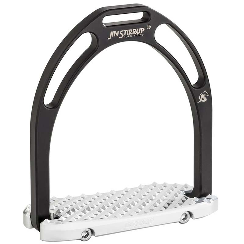 Aluminium jin stirrup anatomic matt stirrups - 3121