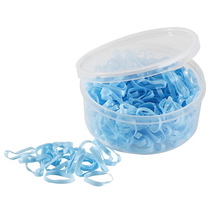 Elastic plates silicon gel for tail and mane - 0616