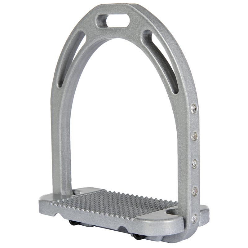 English stirrups painted metal with strass decorations - 3194