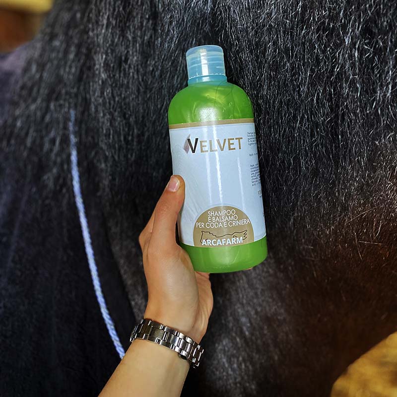 Mane and tail shampoo balm arcafarm velvet - 0870