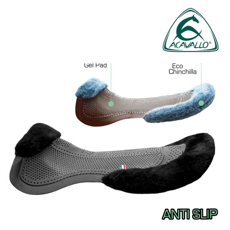 Gel active acavallo with edge in eco chinchilla - 2946