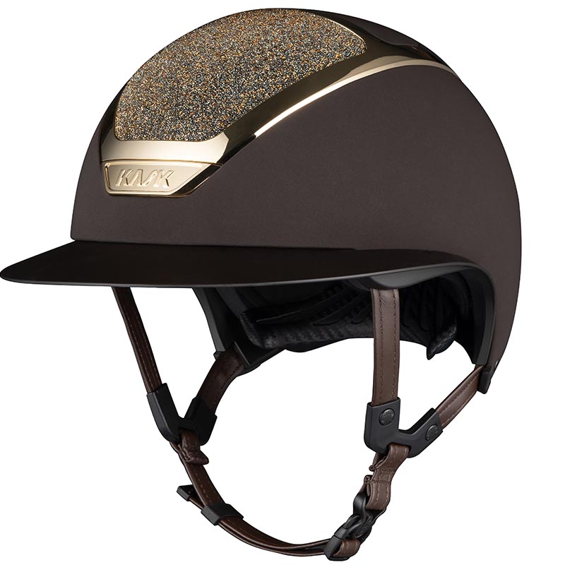 Riding helmet kask swarovski carpet on star lady - 3364