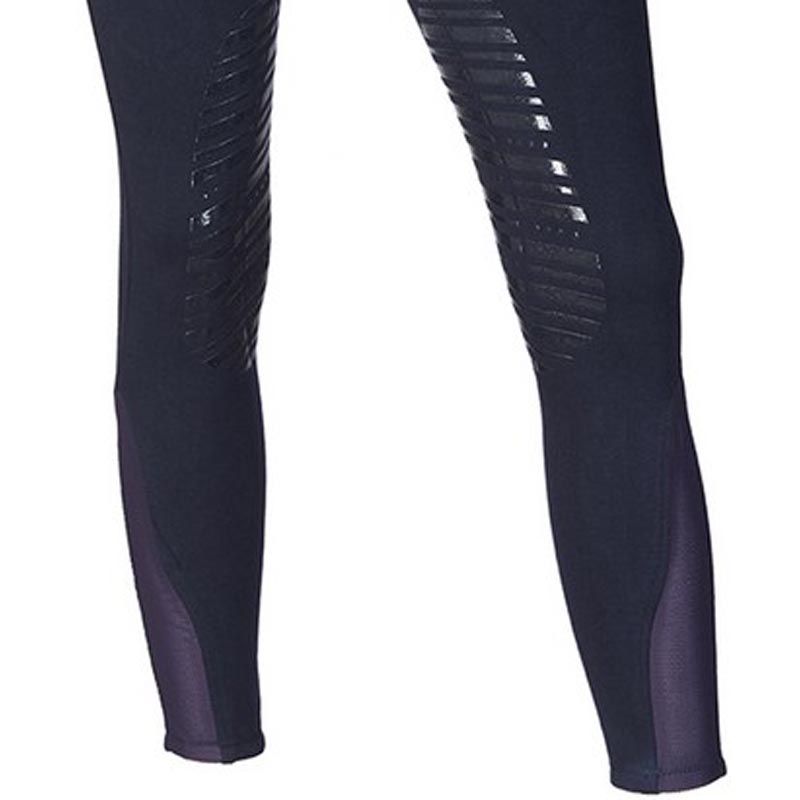 Cotton riding breeches with grip knee man - 3846