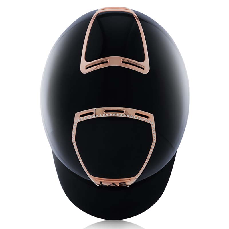 Las riding helmet model opera with crystal frame - 3372