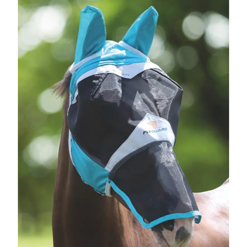 Horse fly mask ergonomic soft mesh - 0590