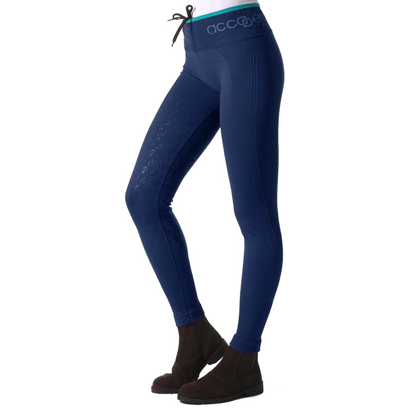 Woman leggings Accademia Italiana Equestrian Style with grip - 3969