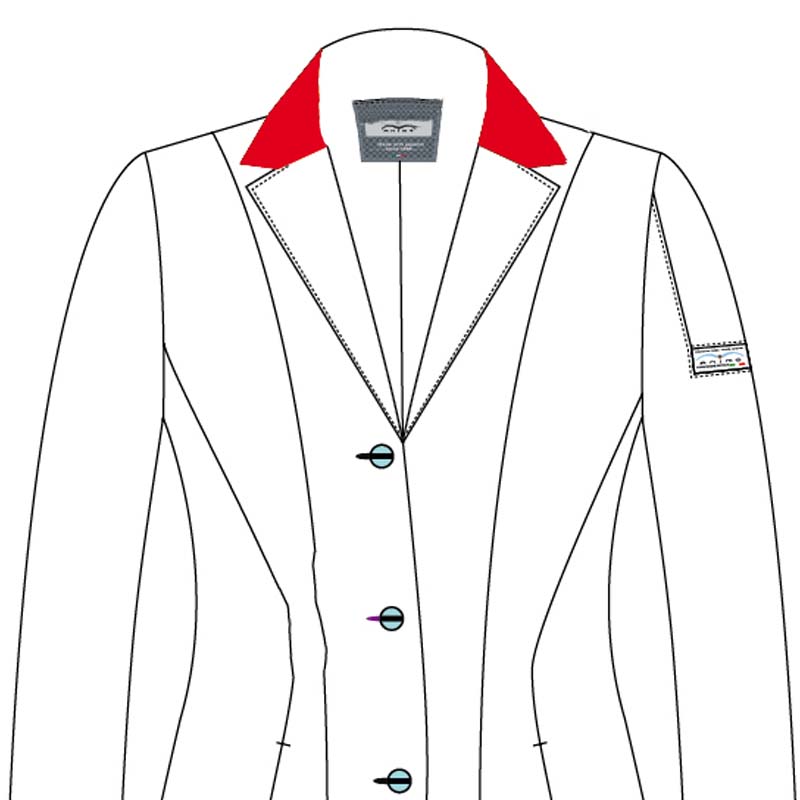 Customization animo competition jacket with buttons - 3924