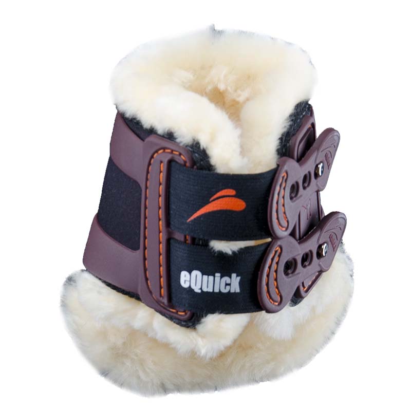 Equick eshock fetlock rear fluffy no kill model with synthetic wool - 1758