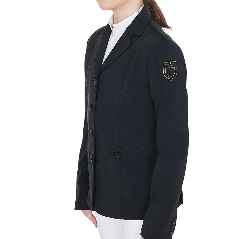 Junior equestro competition jacket for children and boys model exclusive - 3396