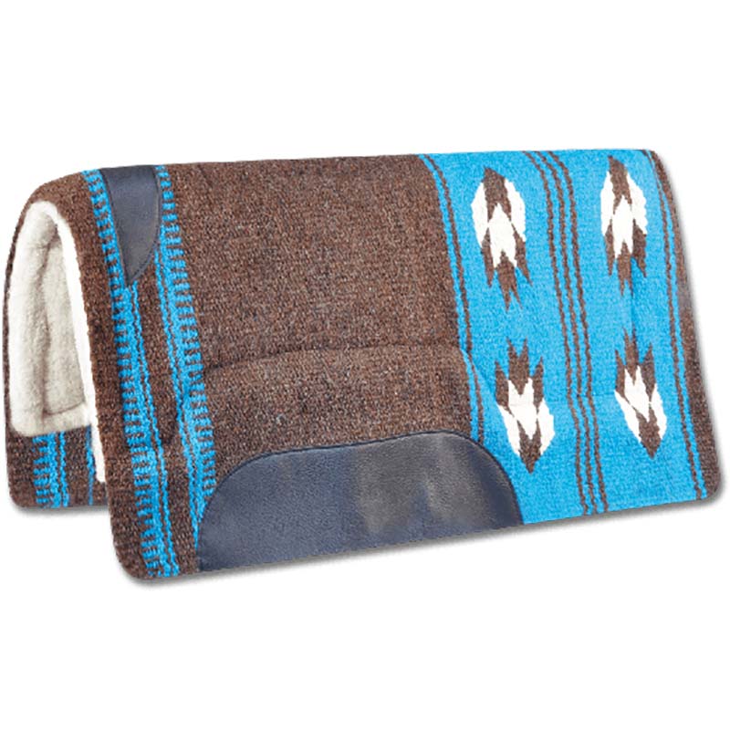 Western wool padded saddlecloth model utah - 5093
