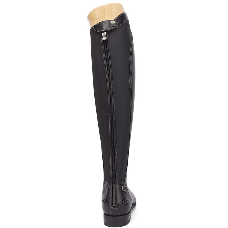 Riding tall boots alberto fasciani model 33073 smooth black - 3689