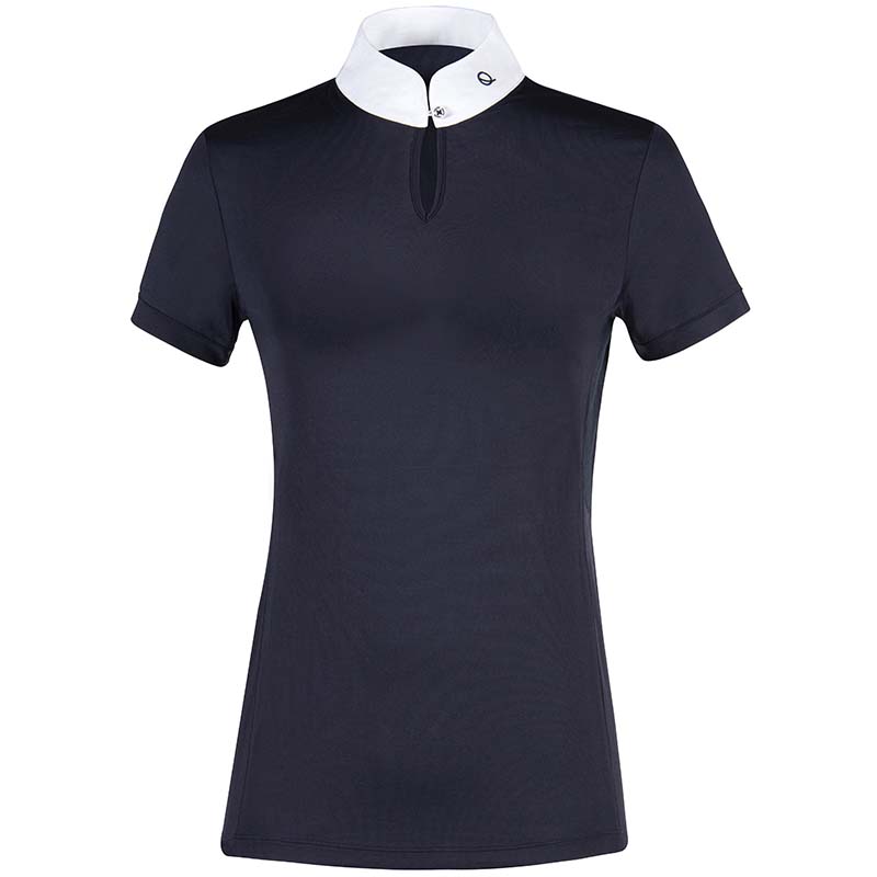 Women’s classic short-sleeved polo shirt Eqode by Equiline model Doreen - 3548