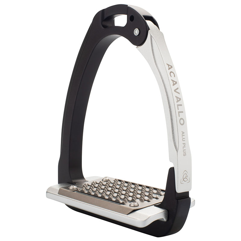 Acavallo alluminium stirrups with laterally opening model arena aluplus 2.0 - 3164