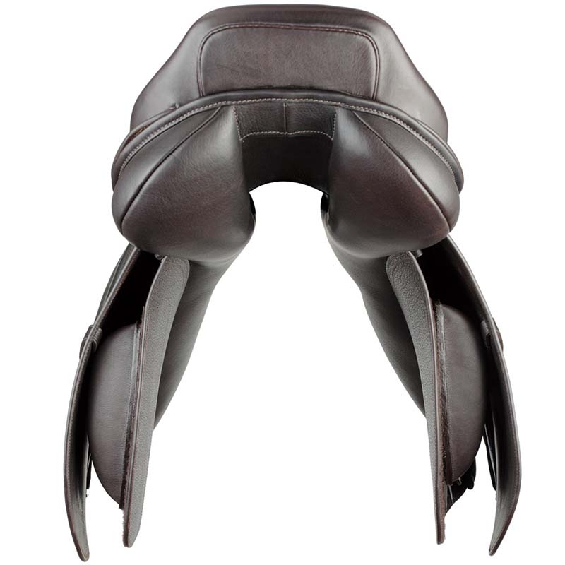 Jumping saddle daslo gold with interchangeable bow - 2826
