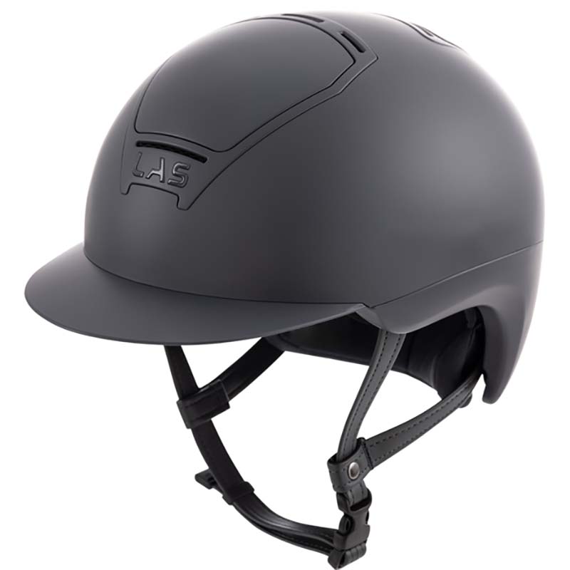 Las riding helmet model opera with visor  - 3310