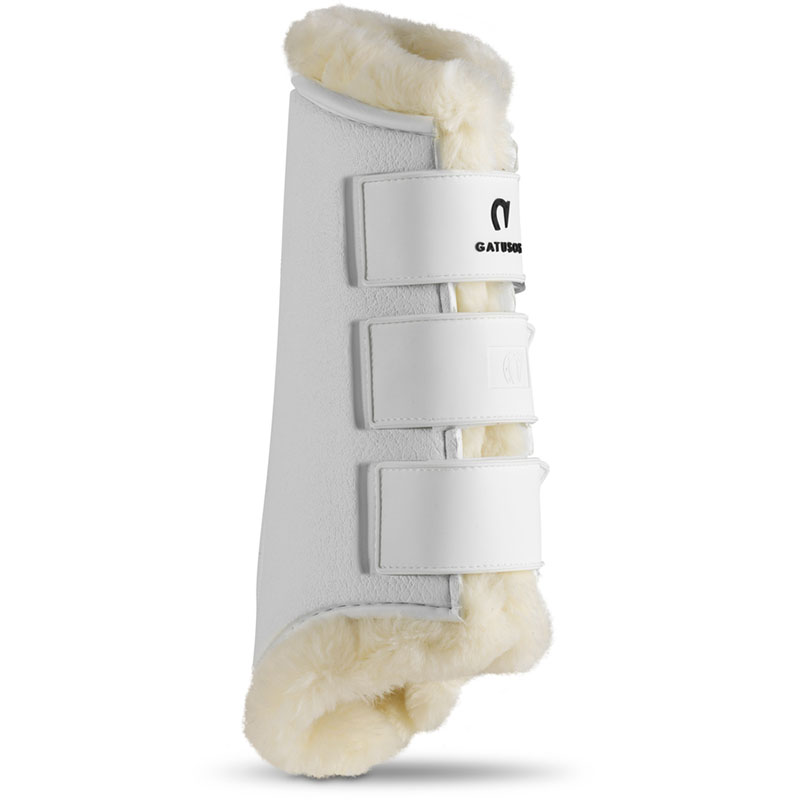 Gatusos dressage front tendon boots royal synthetic shearling model - 1940
