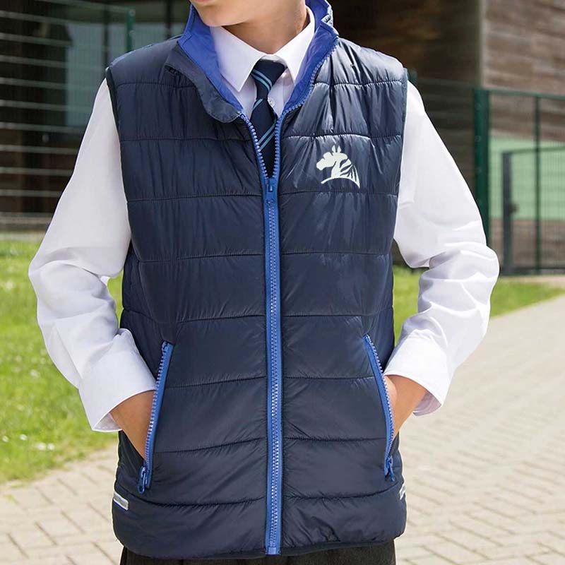 Padded vest for children with my selleria embroidery - 0021