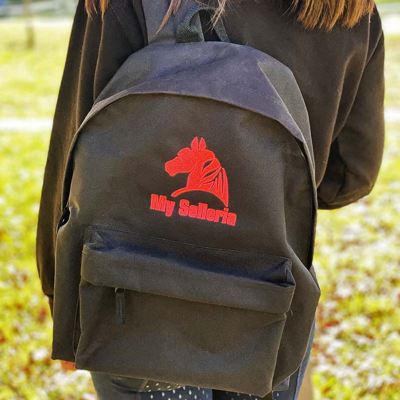 Backpack with my selleria embroidery classic style line - 0024