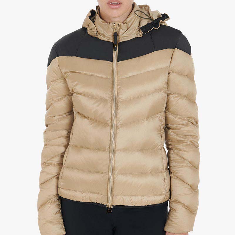 EQUESTRO SLIM FIT DOWN JACKET WITH HOOD for WOMEN MySelleria