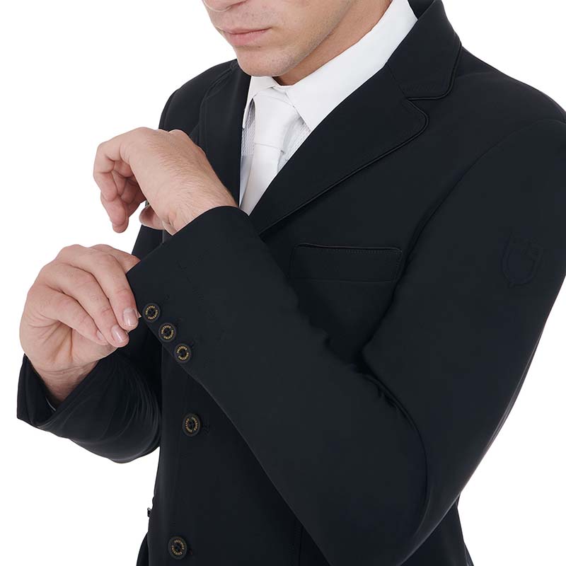 Equestro competition jacket man with zip pocket - 9876
