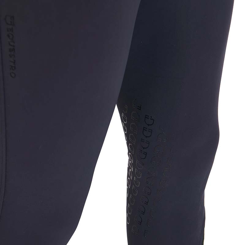 Equestro men riding breeches mod. caspar knee grip - 9863