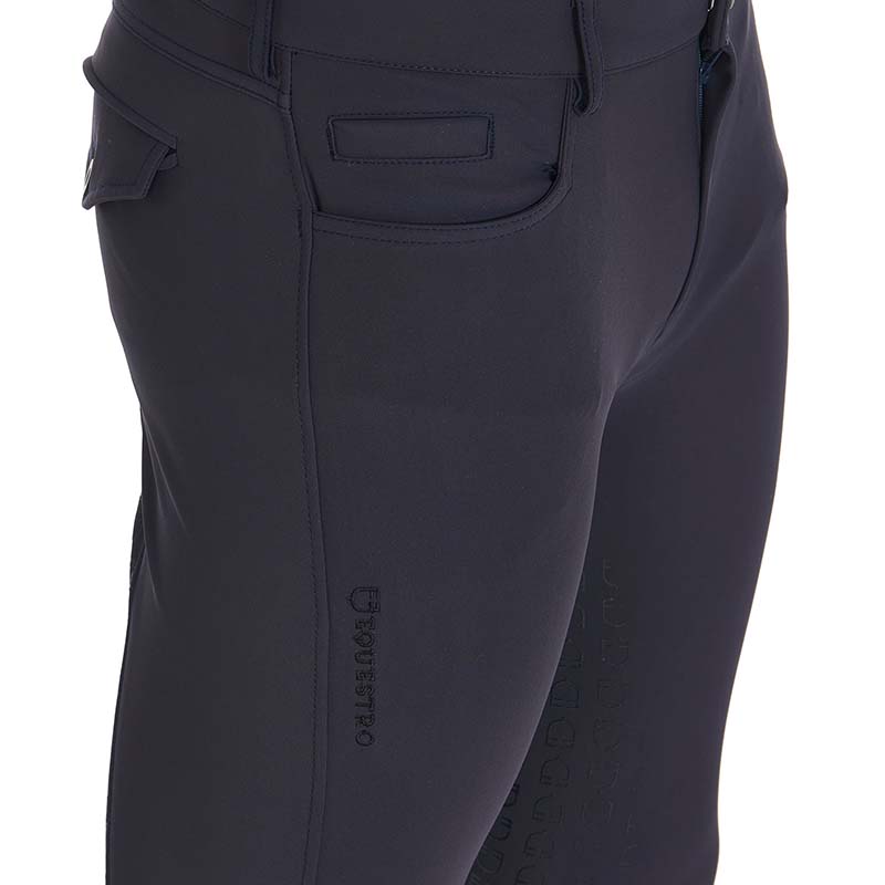 Equestro men riding breeches mod. aria full grip - 9880