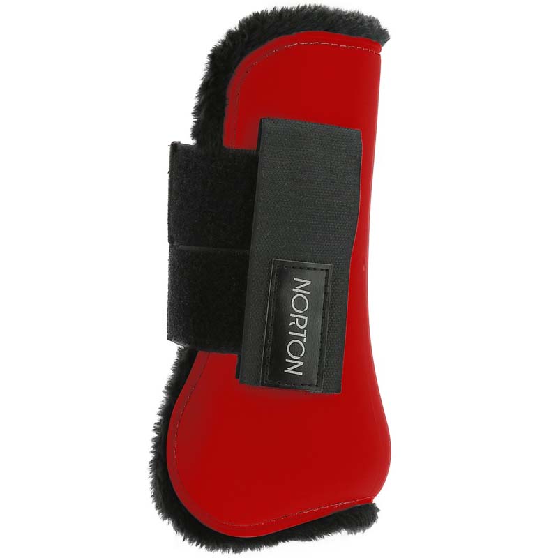 Norton comfort tendon boots made of pvc and coloured wool - 1673