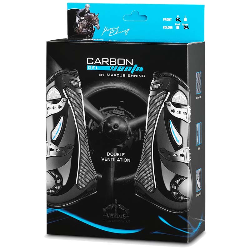Veredus carbon gel vento tendon boot front - 1676