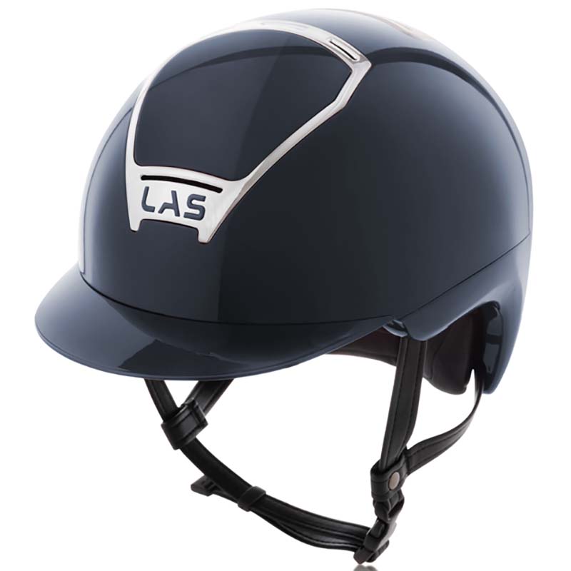Las riding helmet model opera metal glossy - 2078