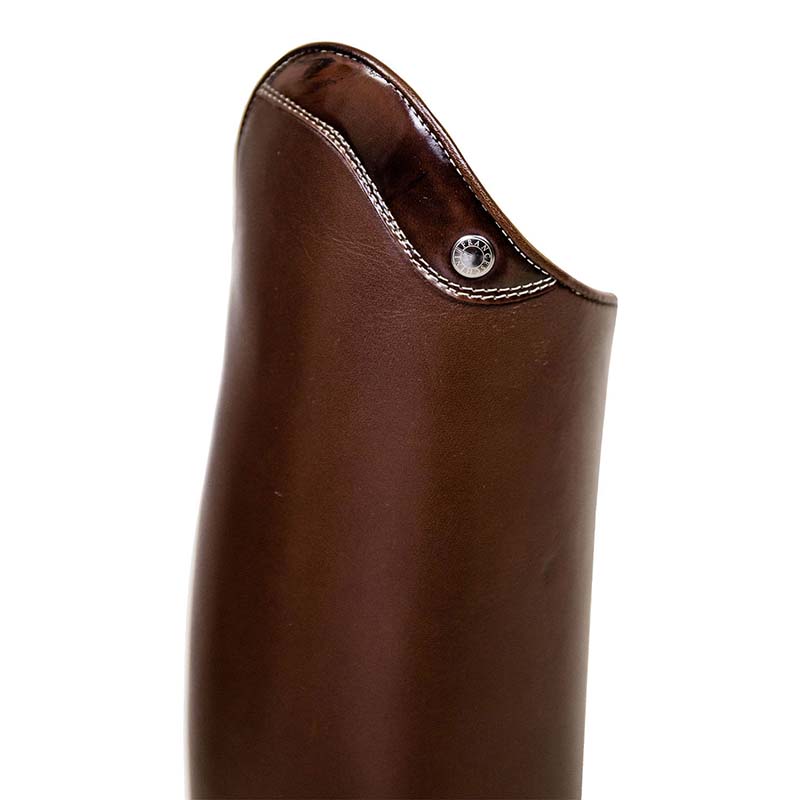Franceschini riding boots genuine brown leather botticelli model - 2272