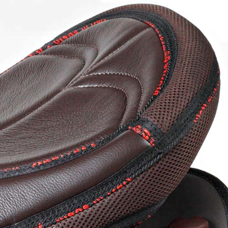 Trekking saddle pioneer neoprene air mesh and leather - 2797
