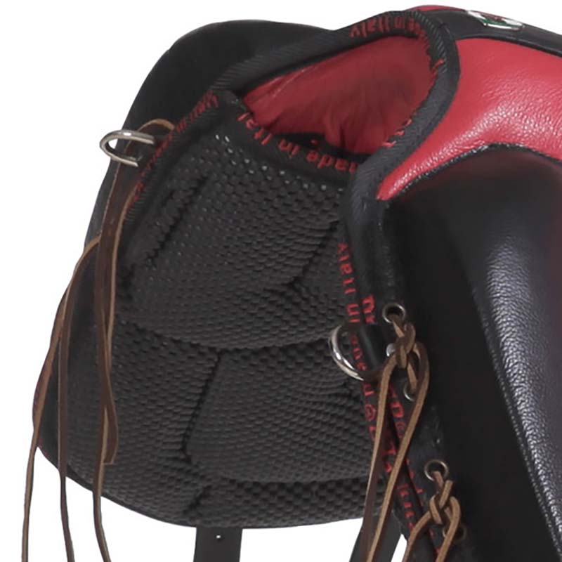 Endurance saddle pioneer super lightweight leather and neoprene - 2800