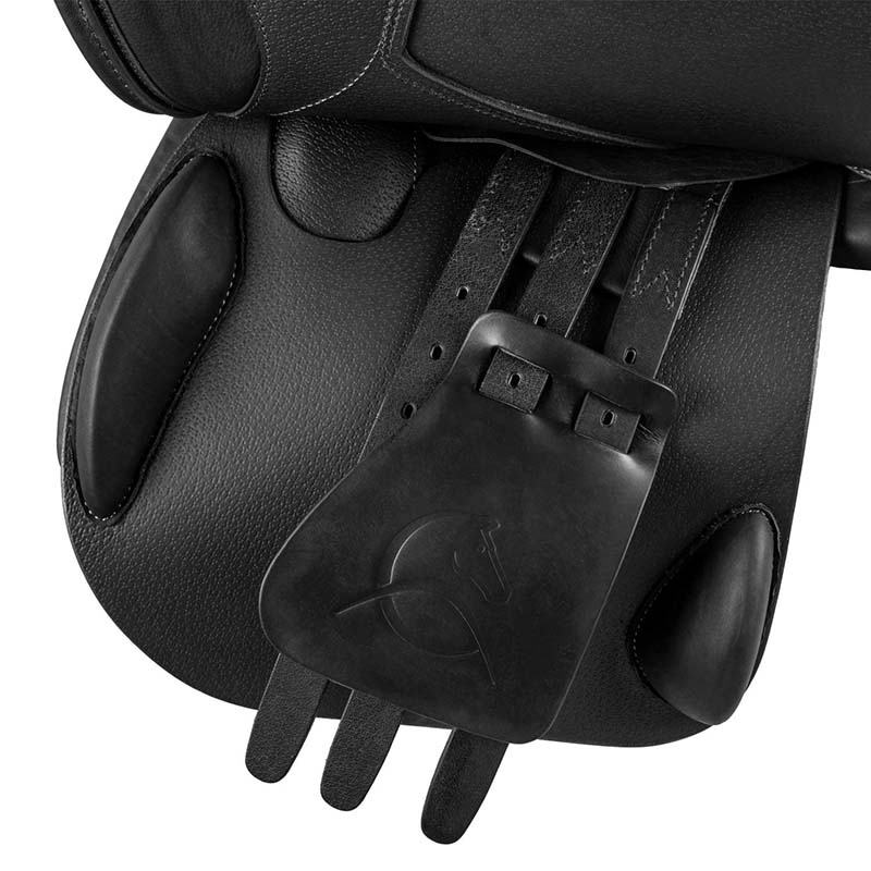 All purpose english saddle bernini acavallo with adjustable gullet - 2819