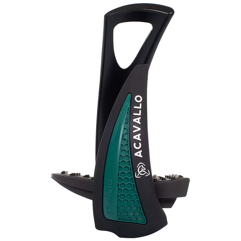 Acavallo stirrups flexia s model with bench and silicon arch - 3126