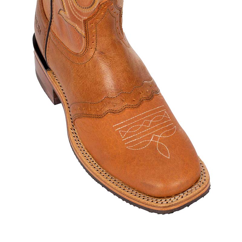 Western boots pool’s unisex genuine leather - 4269