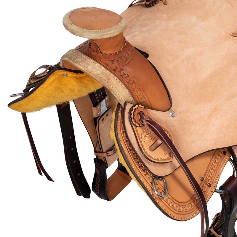 Denver western saddle wade waffle - 4875