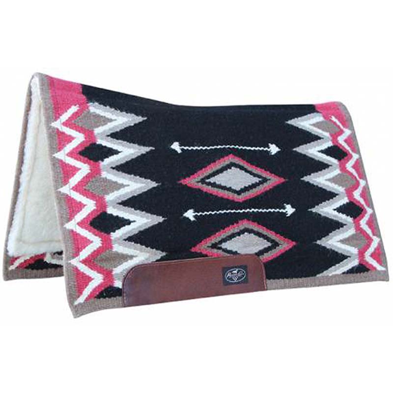 Western wool saddle pad mod. jalapeno - 5053