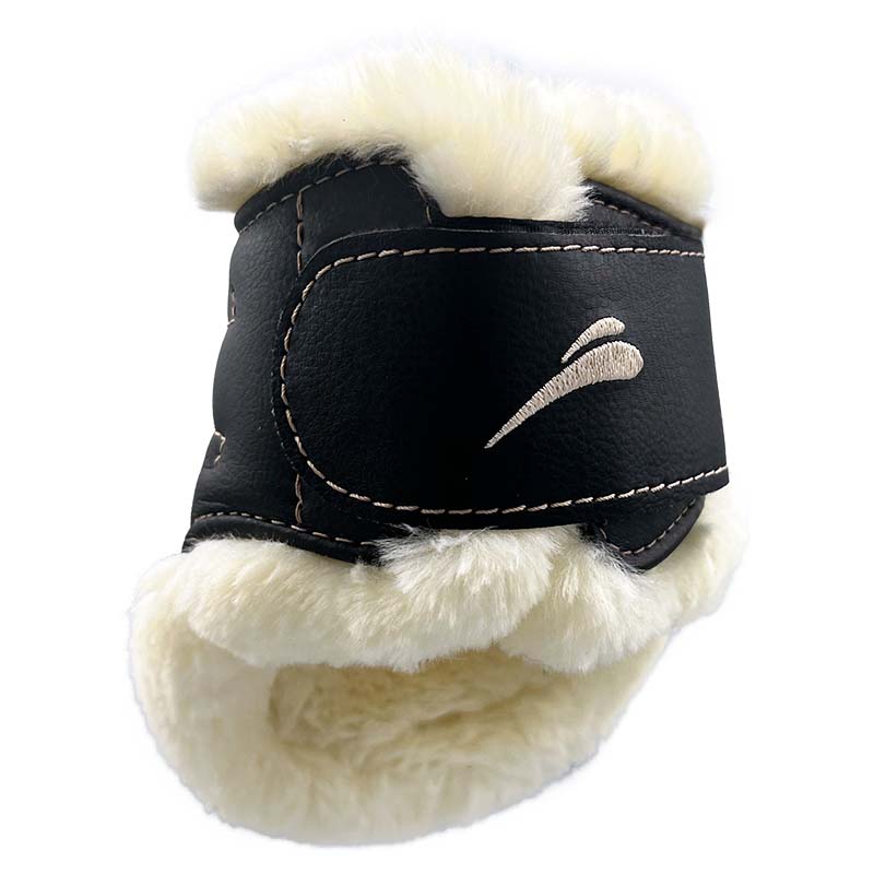 Equick fetlock glam rear velcro fluffy model - 1852