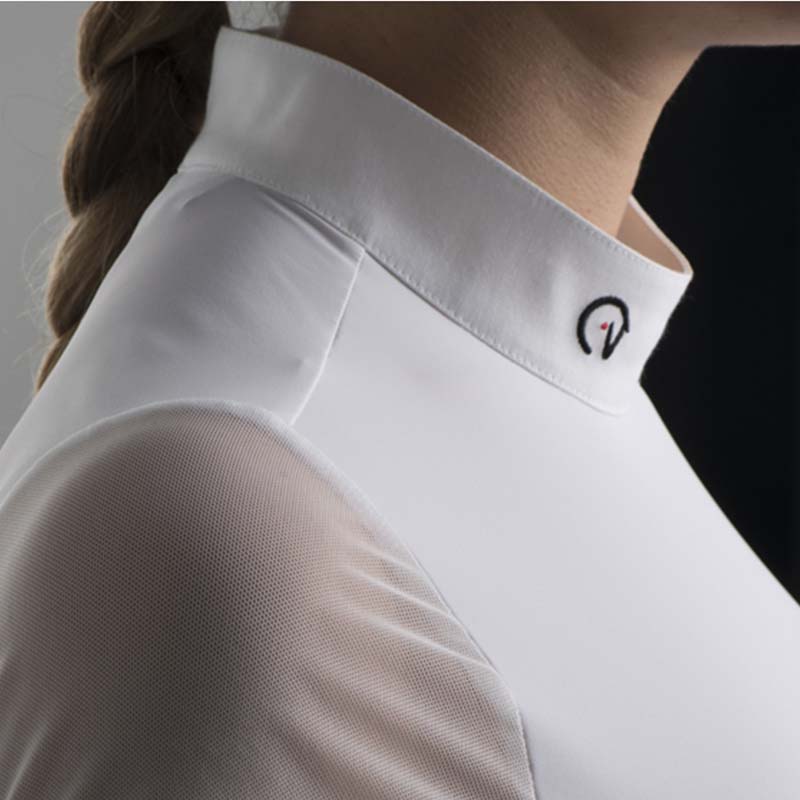 Competition polo ego7 long sleeve for woman model rita - 3525
