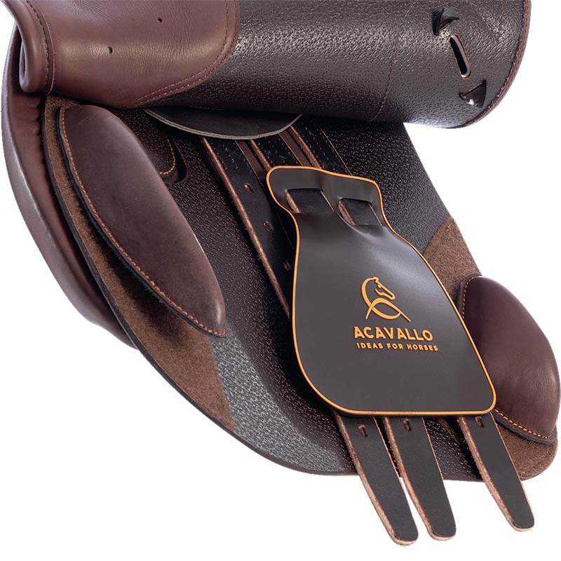 Acavallo jumping saddle veneziano model with adjustable gullet - 2835